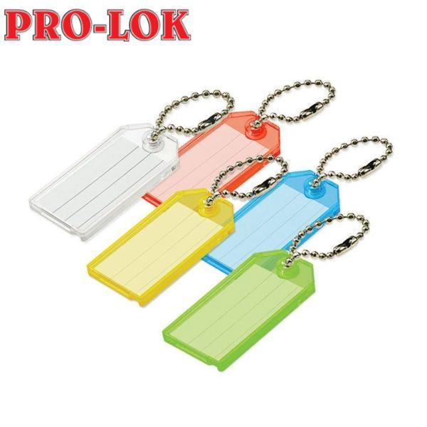 Pro-Lok ProLok: Key Tag w/Chain-100/Bulk PRL-K800-B